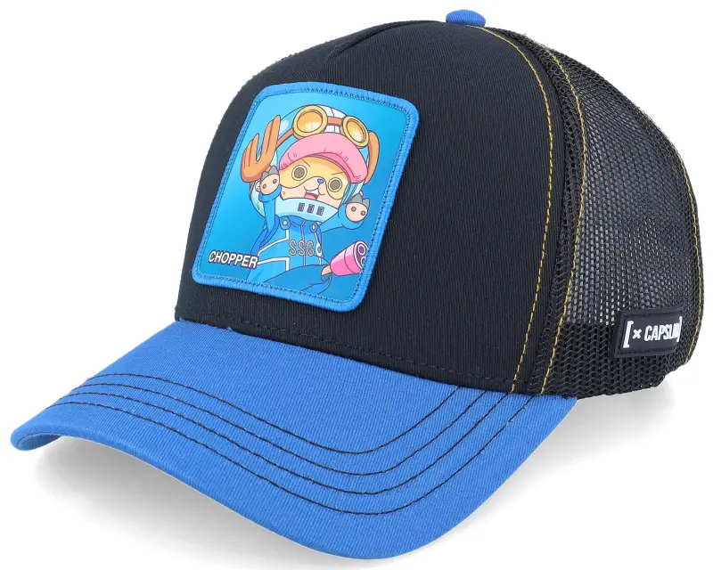 Capslab One Piece Chopper Black/Blue A-Frame Trucker online