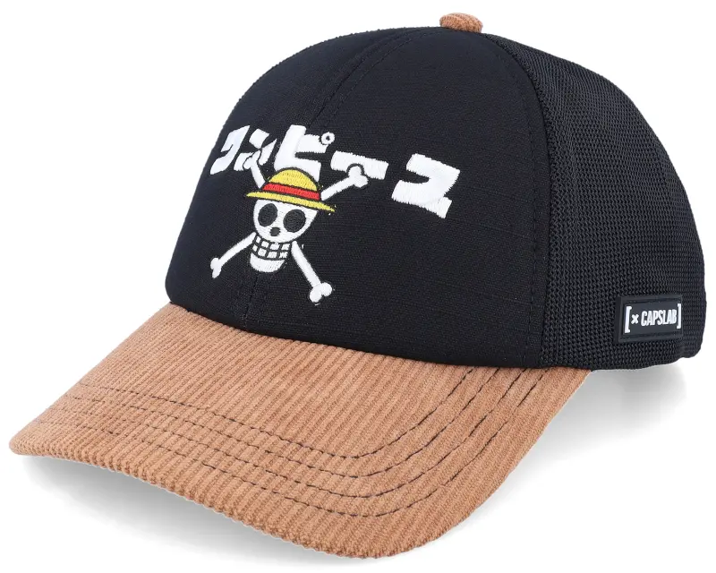 Capslab One Piece Skull Black/Brown Trucker online