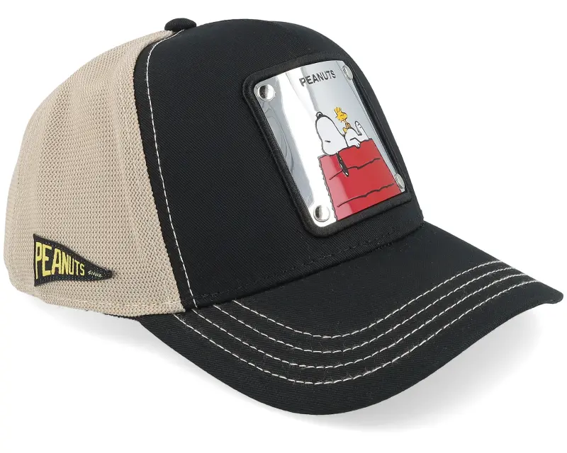 Capslab Peanuts Snoopy Black/Grey A-frame Trucker online