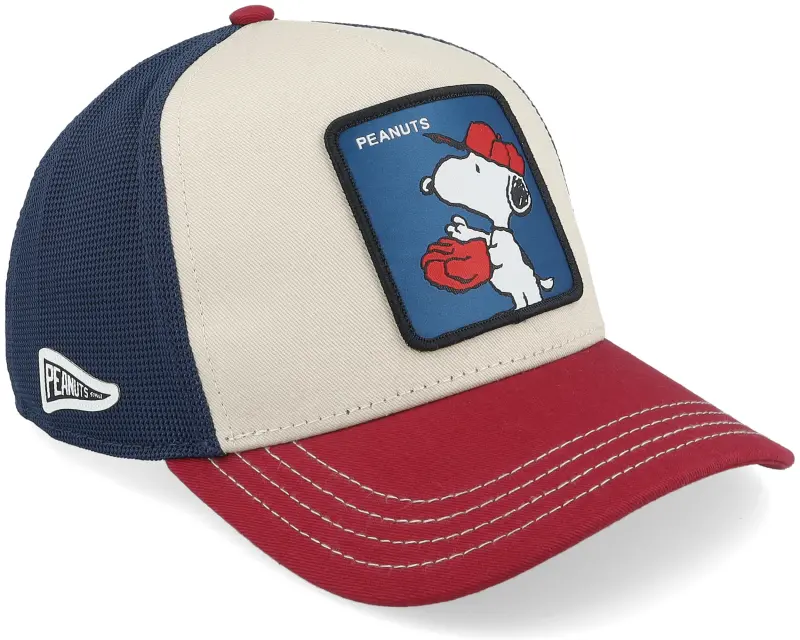 Capslab Peanuts Snoopy Blue/Red A-Frame Trucker online