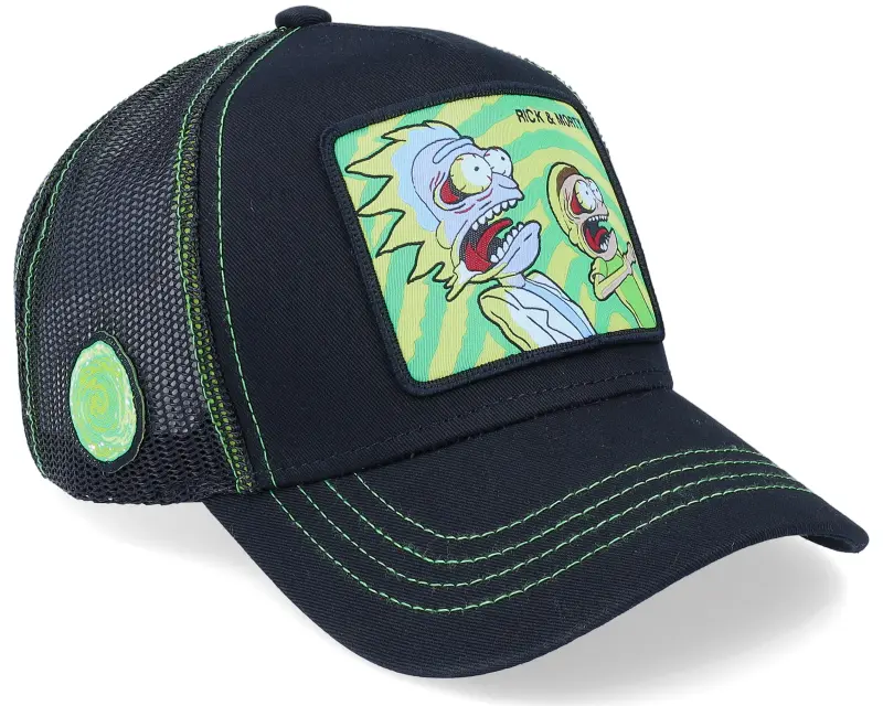 Capslab Rick & Morty Black Trucker online