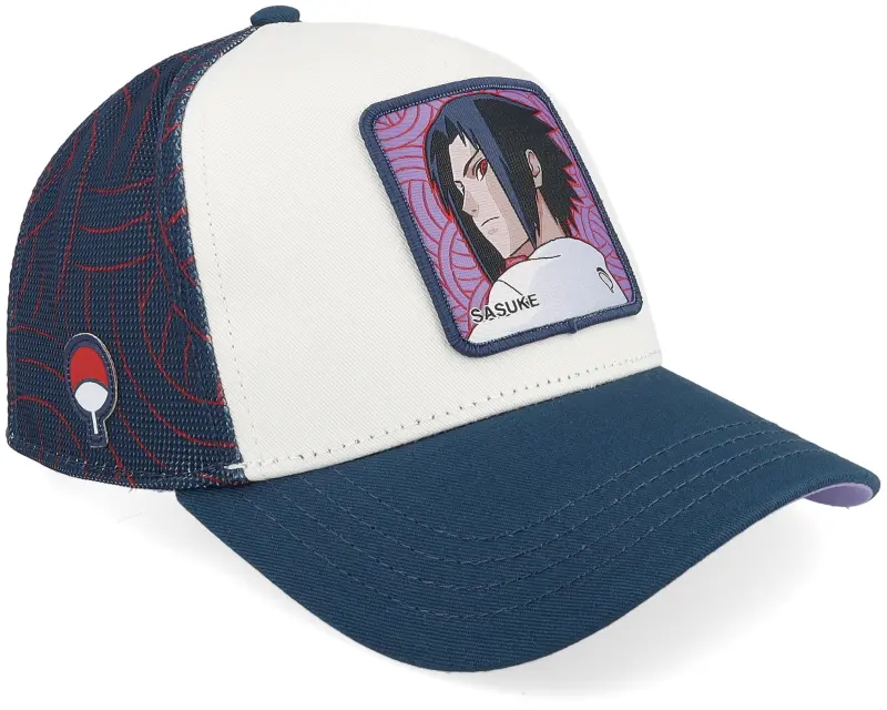 Capslab Sasuke White/Blue/Purple A-Frame Trucker online