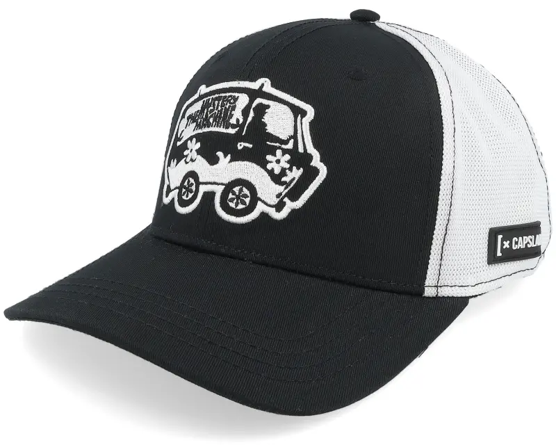 Capslab Scooby Doo Mystery Machine Black/White A-frame Trucker online