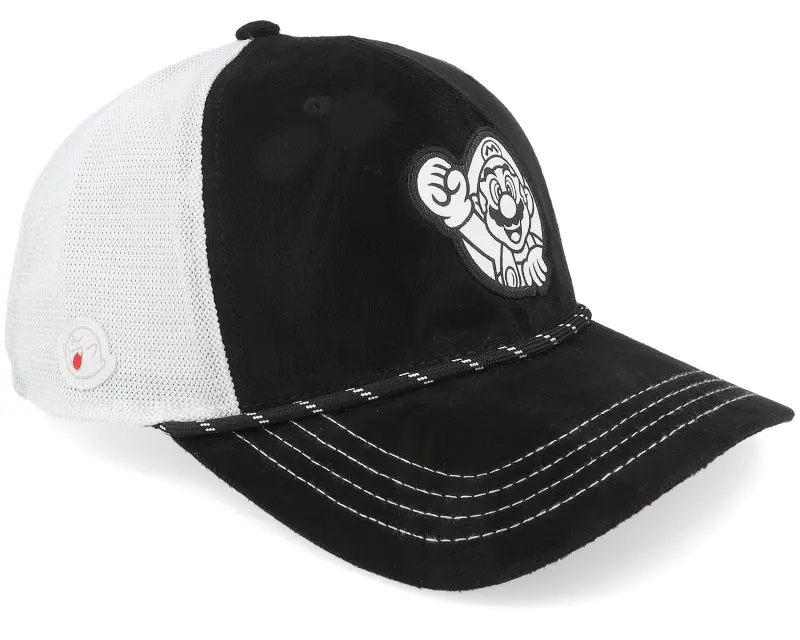Capslab Super Mario Black/White A-frame Trucker online