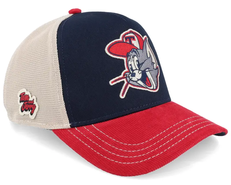 Capslab Tom & Jerry Blue/Red A-Frame Trucker online