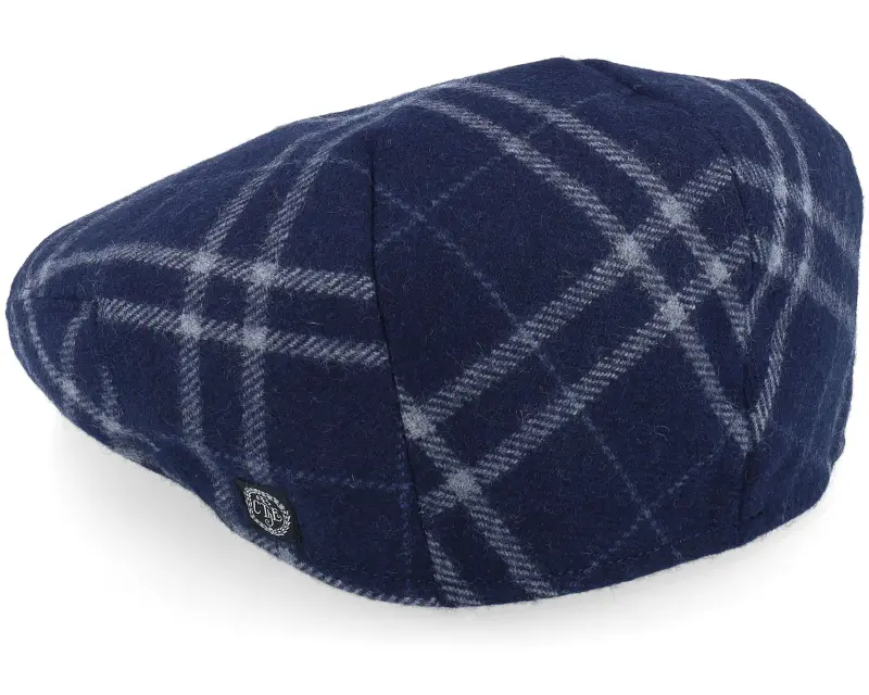 CTH Ericson Carl Sr. Tartan Check Blue Flat Cap online