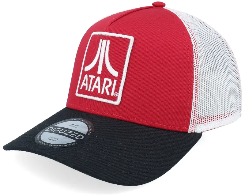Difuzed Atari Classic Logo Cap Red/White/Black Trucker online