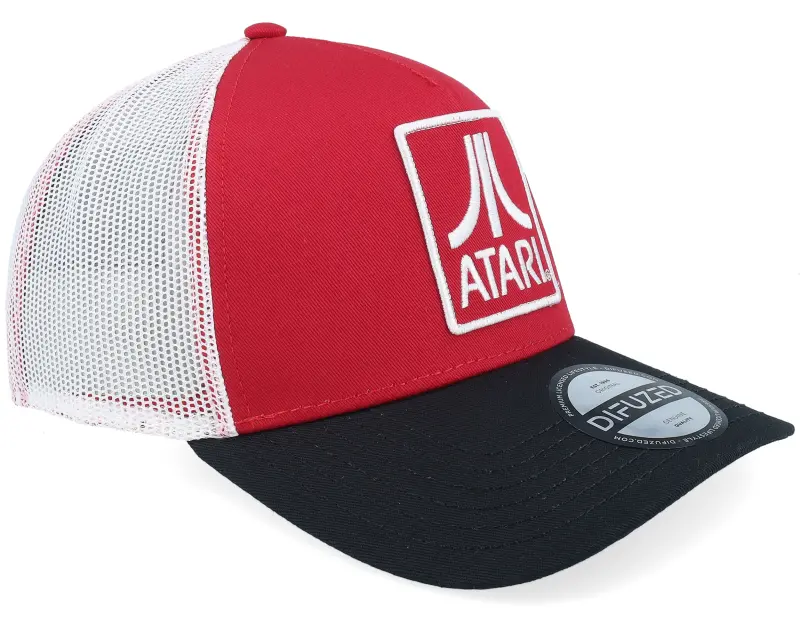 Difuzed Atari Classic Logo Cap Red/White/Black Trucker online