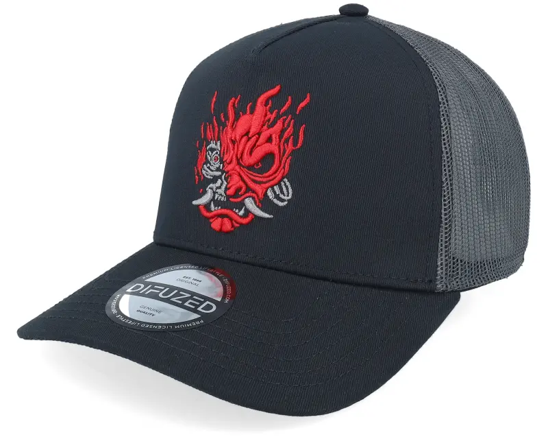 Difuzed Cyberpunk Cap Black A-frame Trucker online