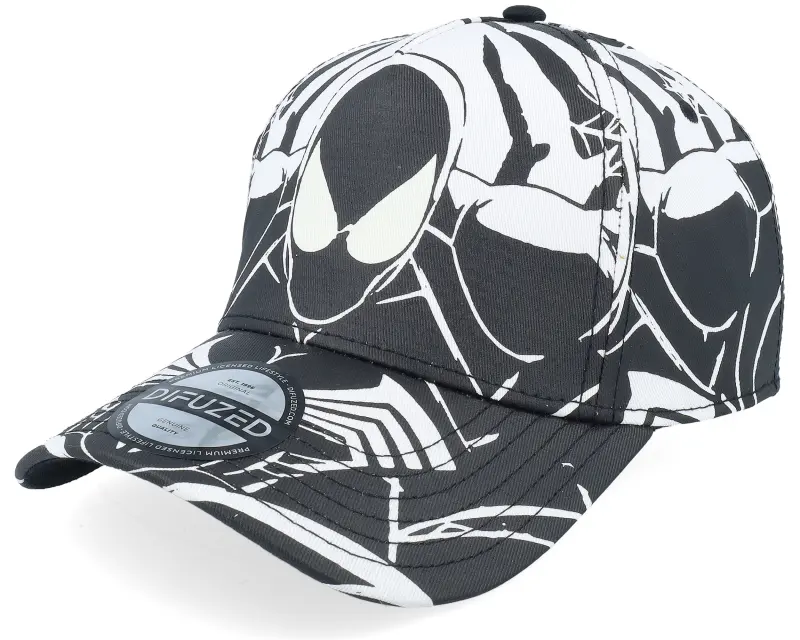 Difuzed Spiderman All Over Print Black/White A-frame Adjustable online
