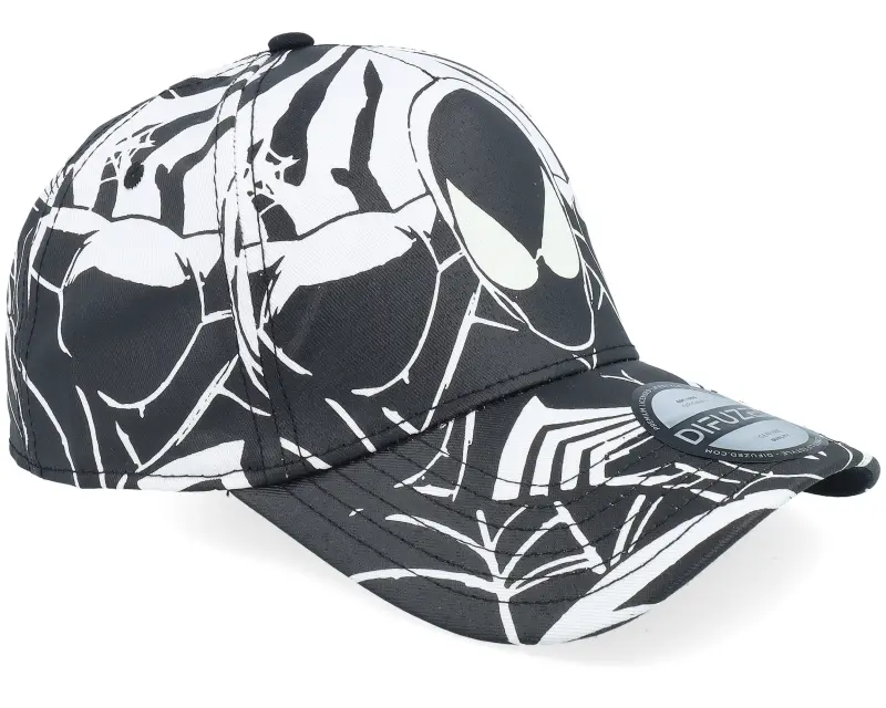 Difuzed Spiderman All Over Print Black/White A-frame Adjustable online