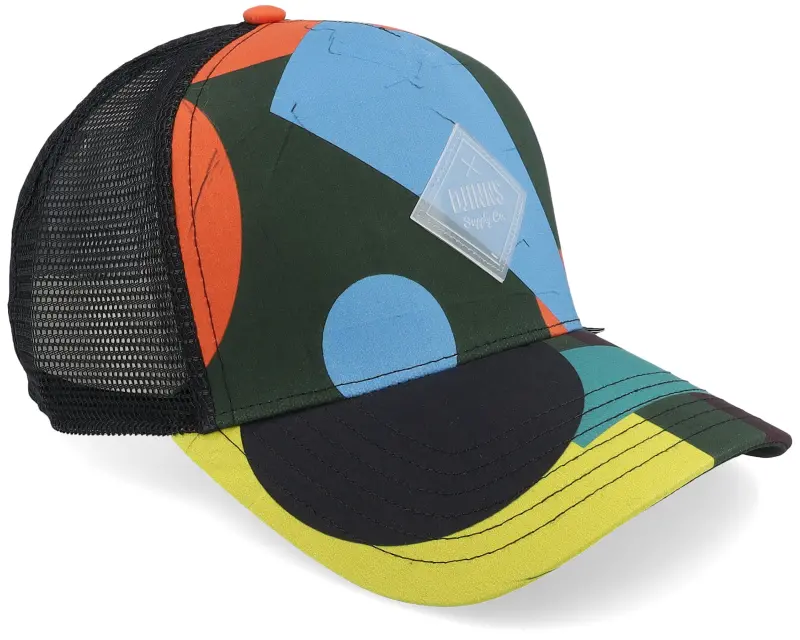 Djinns Hft Cap Geometric Dark A-Frame Trucker online