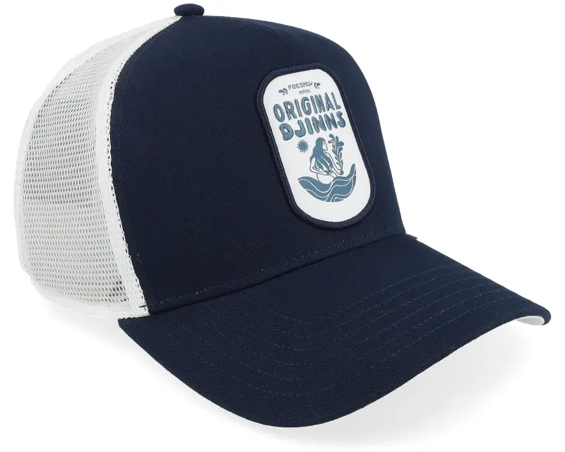Djinns Hft Cap Original Navy/White A-Frame Trucker online