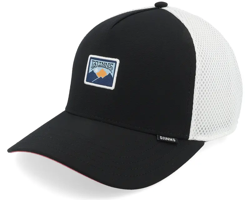Djinns New Hft Cap Seersoftmesh Black/White A-Frame Trucker online