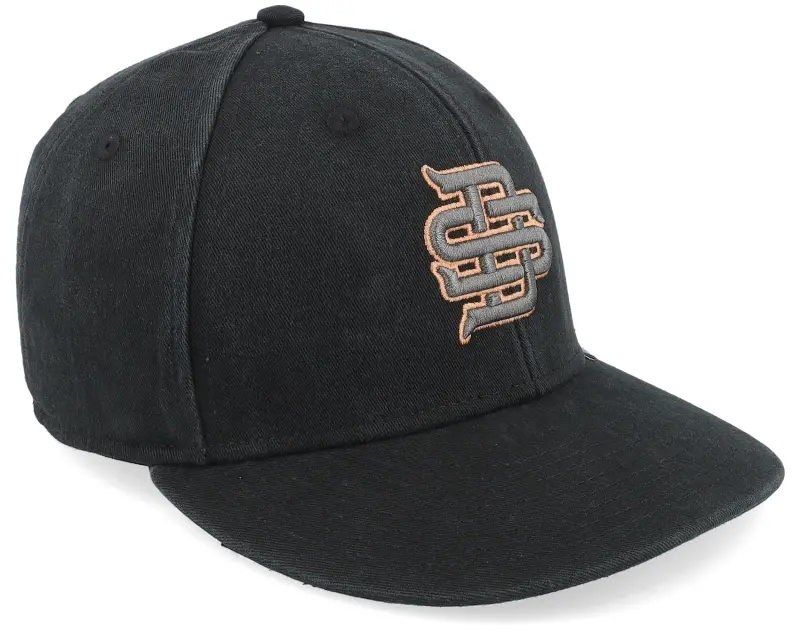 Djinns Pitching Cap Low Pro Washed Twill Black Adjustable online