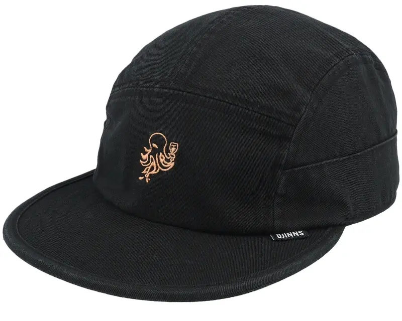 Djinns Soft Fc Washed Twill Black 5-Panel online