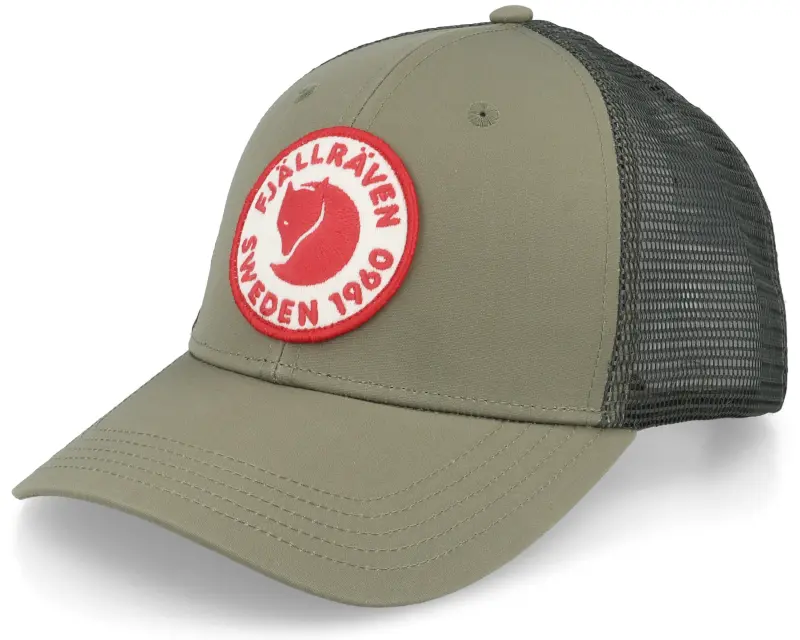 Fjällräven 1960 Logo Långtradarkeps Green Trucker online