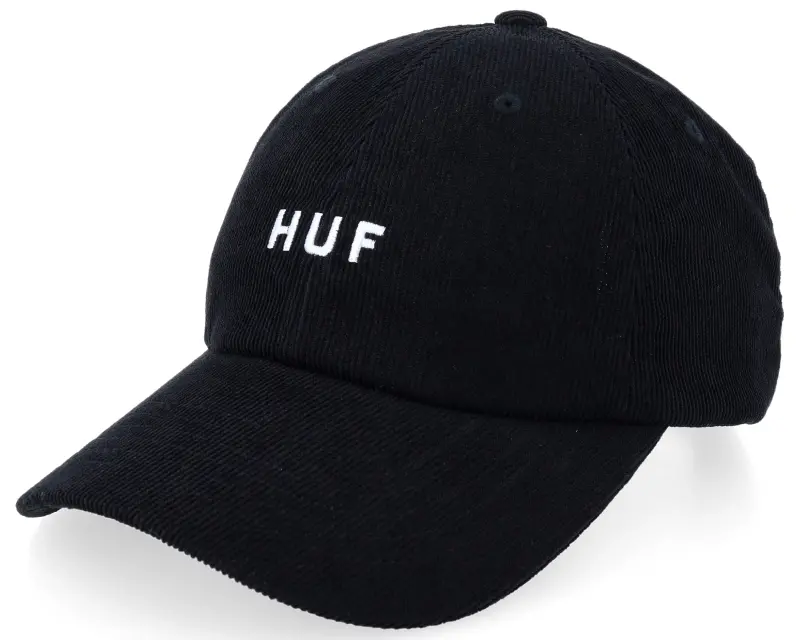 HUF Og Corduroy 6 Panel Cv Hat Black Dad Cap online