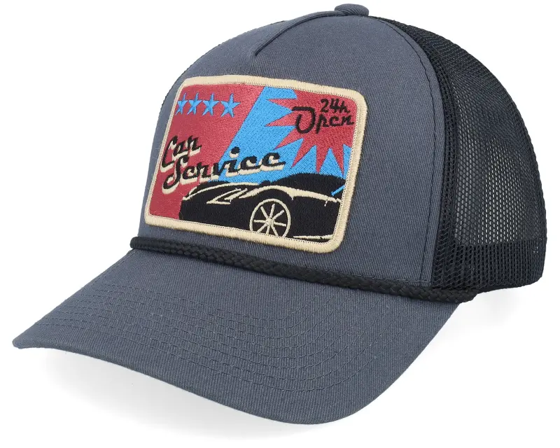 Iconic Car Service Sign Rope Dark Charcoal/Black A-frame A-Frame Trucker online