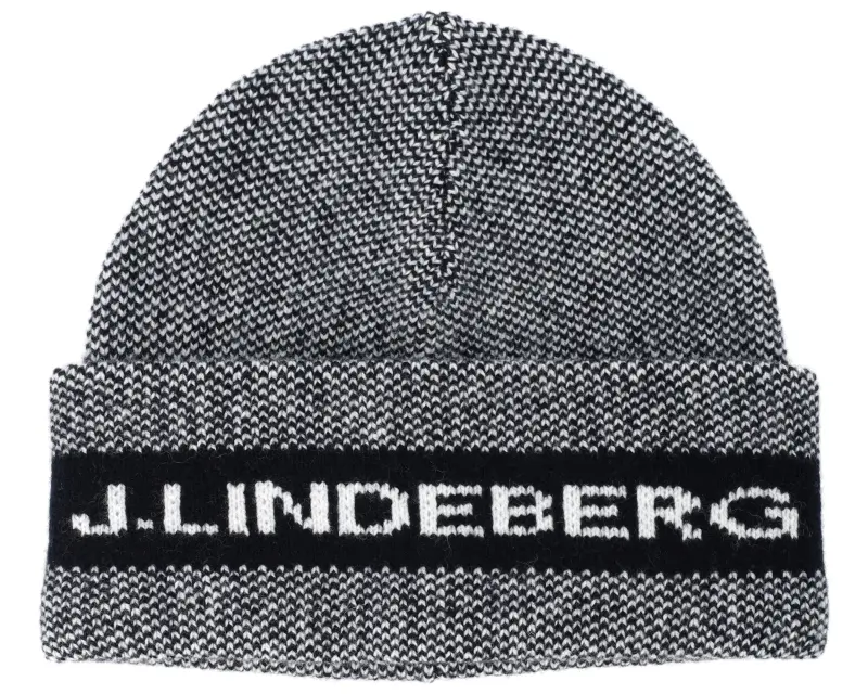 J.Lindeberg Ernie Beanie Black Cuff online
