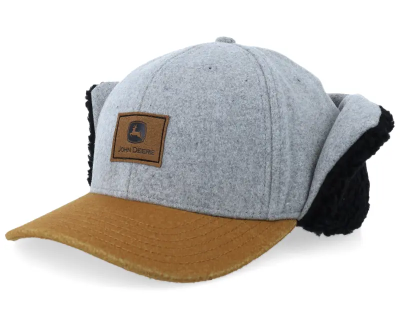 John Deere Winter Cap Oxford/Black Ear Flap online