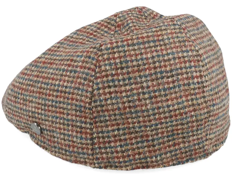 Lierys Duck Cap Wool Beige/Red/Blue Flat Cap online