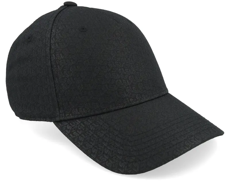 Lyle & Scott Monogram Embossed Cap Jet Black Adjustable online
