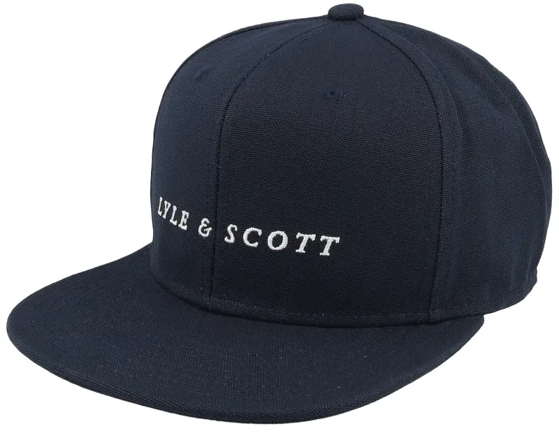 Lyle & Scott Script Cap Dark Navy Snapback online