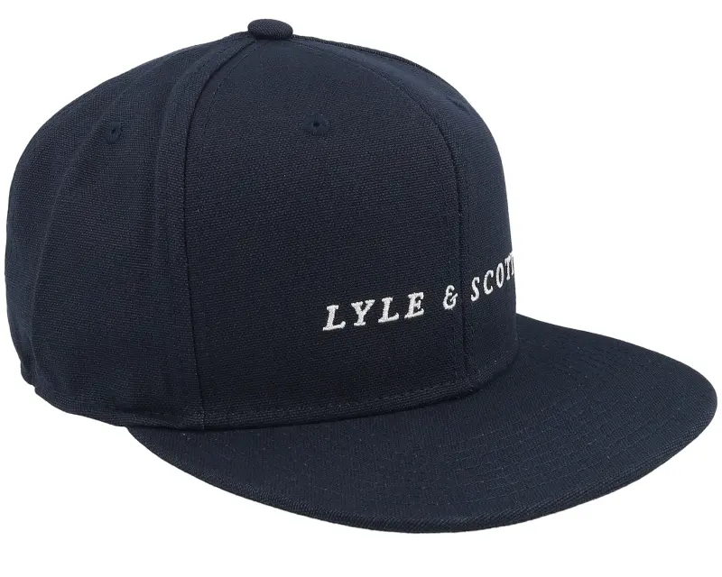 Lyle & Scott Script Cap Dark Navy Snapback online