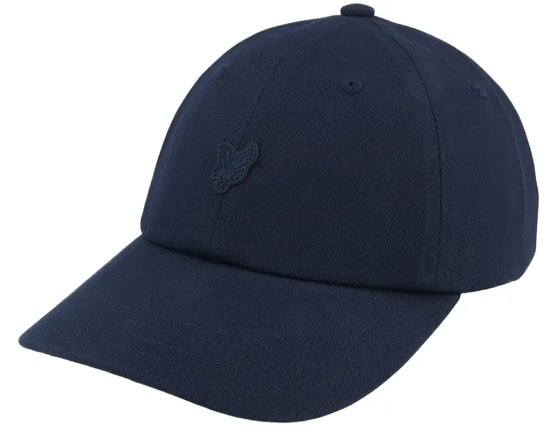 Lyle & Scott Tonal Eagle Baseball Cap Dark Navy Dad Cap online