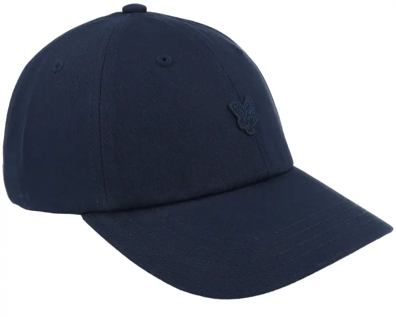 Lyle & Scott Tonal Eagle Baseball Cap Dark Navy Dad Cap online