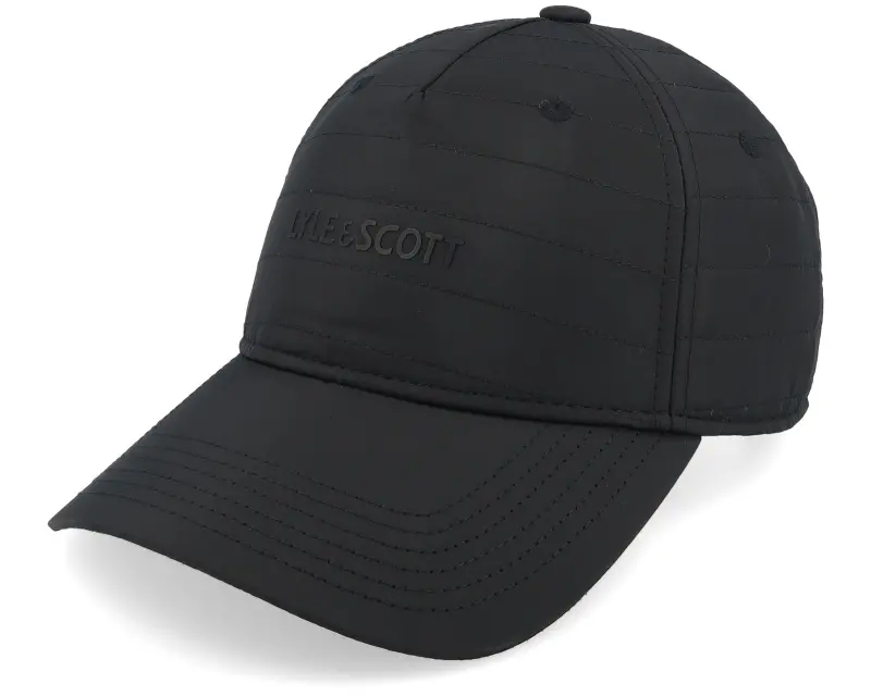 Lyle & Scott Wadded Cap Jet Black Adjustable online