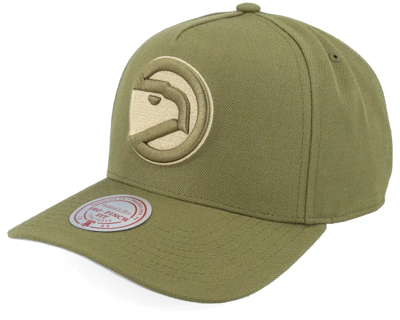 Mitchell & Ness Atlanta Hawks Fashion Pro Hwc Olive A-Frame Adjustable online