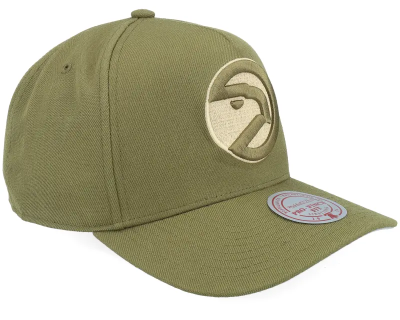Mitchell & Ness Atlanta Hawks Fashion Pro Hwc Olive A-Frame Adjustable online