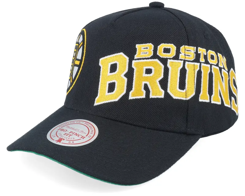 Mitchell & Ness Boston Bruins Busted Pro Black A-Frame Adjustable online