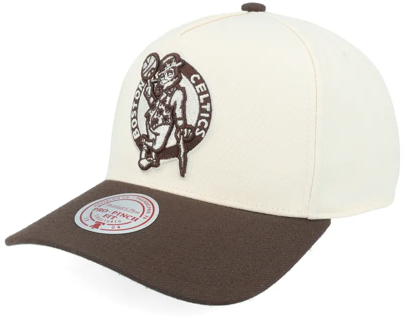 Mitchell & Ness Boston Celtics Fashion 2t Pro Cream/Brown A-Frame Adjustable online