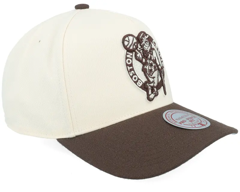 Mitchell & Ness Boston Celtics Fashion 2t Pro Cream/Brown A-Frame Adjustable online