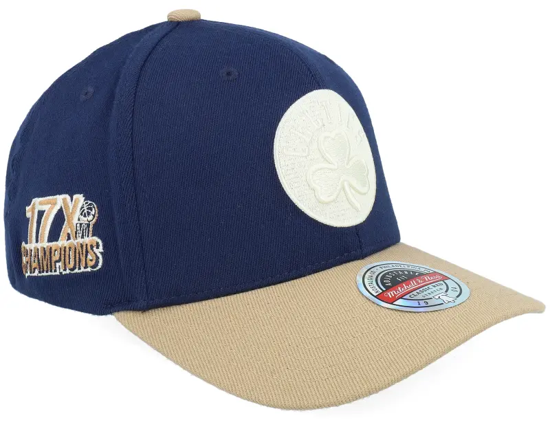 Mitchell & Ness Boston Celtics Sand Storm Classic Red Navy/Sand Adjustable online