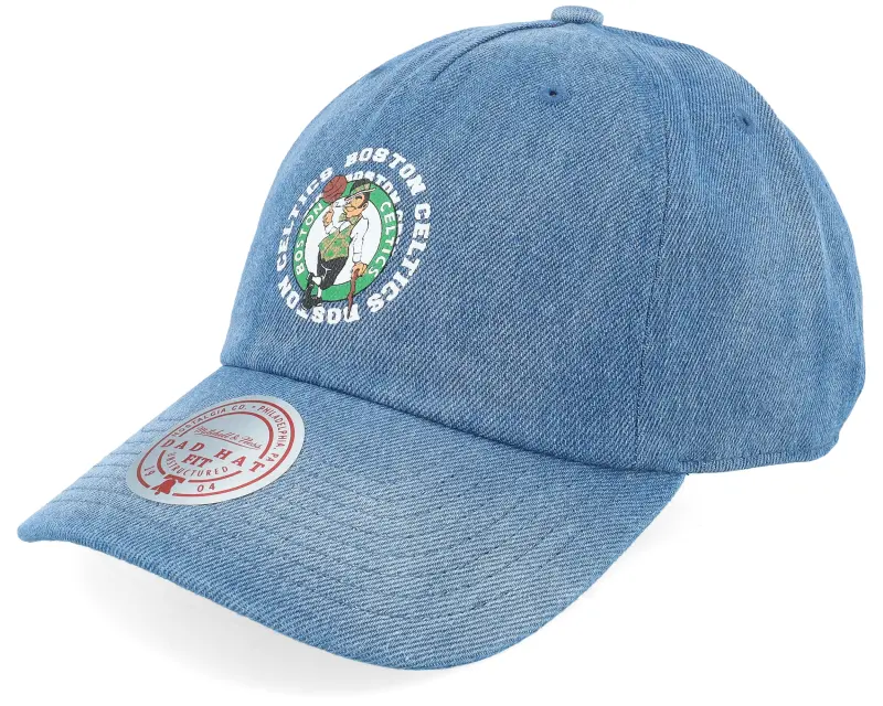 Mitchell & Ness Boston Celtics Summer Breeze Strapback Blue Dad Cap online