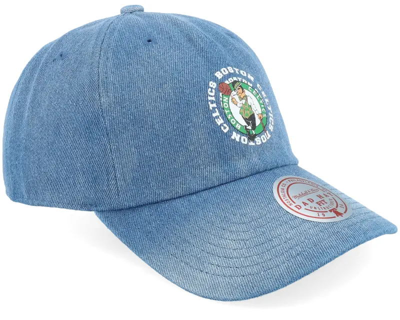 Mitchell & Ness Boston Celtics Summer Breeze Strapback Blue Dad Cap online