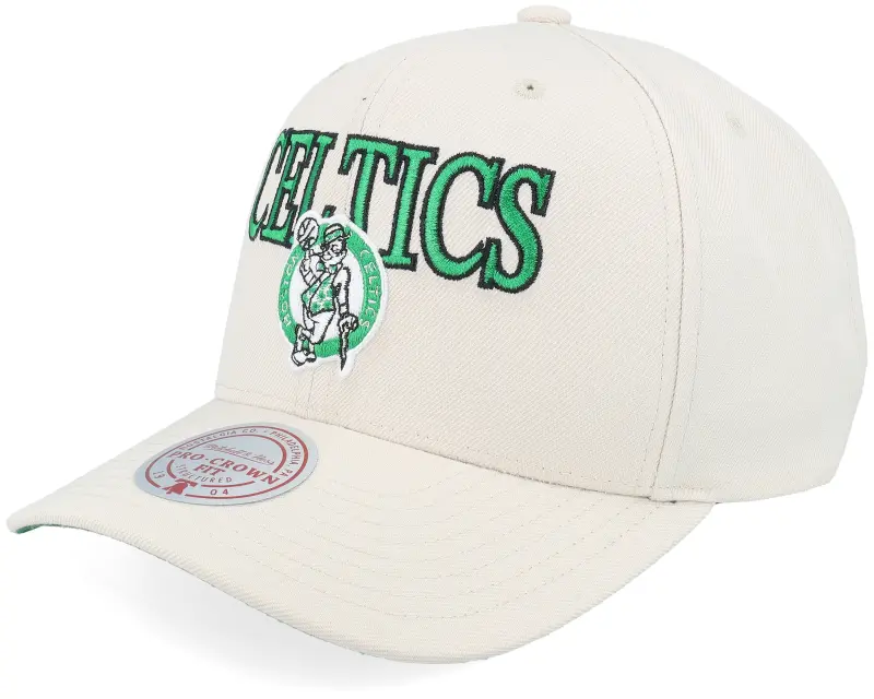 Mitchell & Ness Boston Celtics Team Name Pro Crown Bone Adjustable online