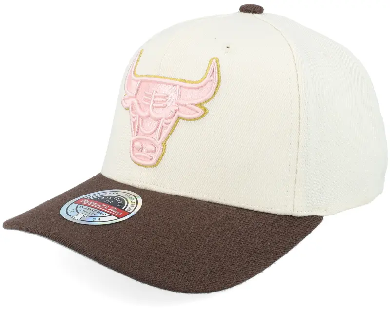 Mitchell & Ness Chicago Bulls Blush Sand Cream/Brown Adjustable online