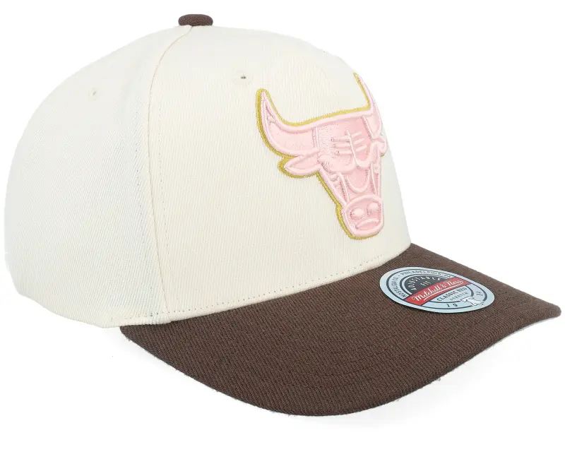Mitchell & Ness Chicago Bulls Blush Sand Cream/Brown Adjustable online