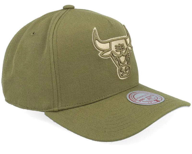 Mitchell & Ness Chicago Bulls Fashion Basic Pro Olive A-Frame Adjustable online
