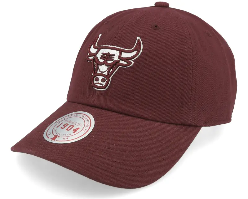 Mitchell & Ness Chicago Bulls Fashion Dark Purple Dad Cap online