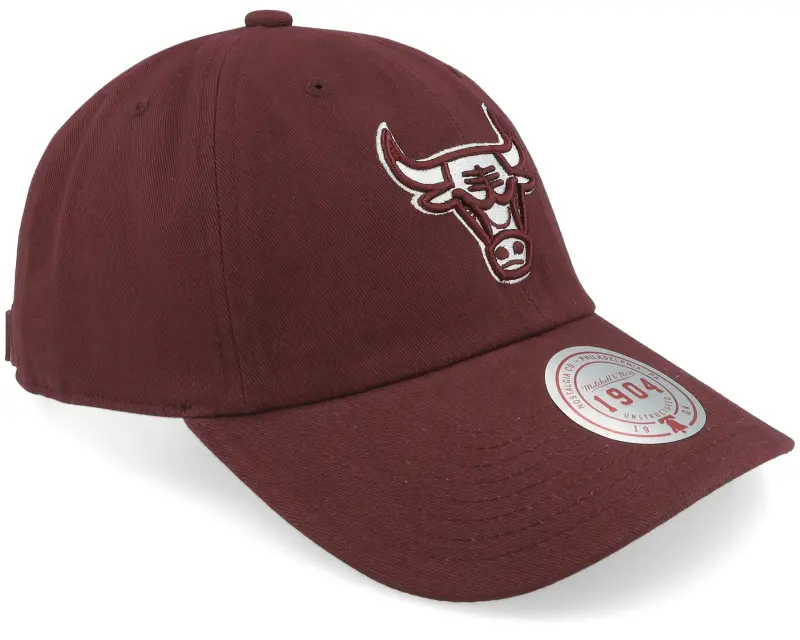 Mitchell & Ness Chicago Bulls Fashion Dark Purple Dad Cap online