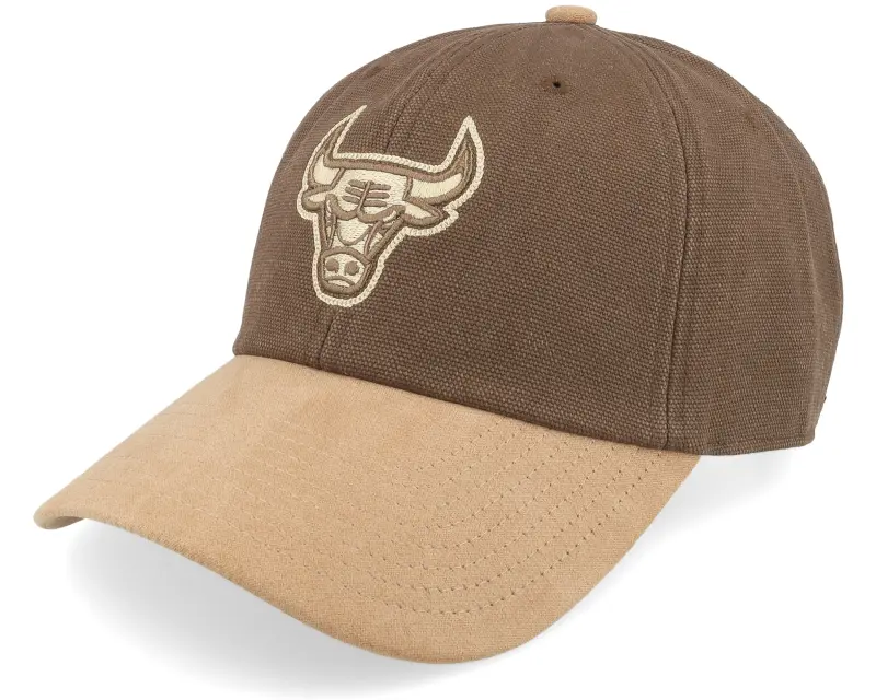 Mitchell & Ness Chicago Bulls Lux Chain Brown Dad Cap online