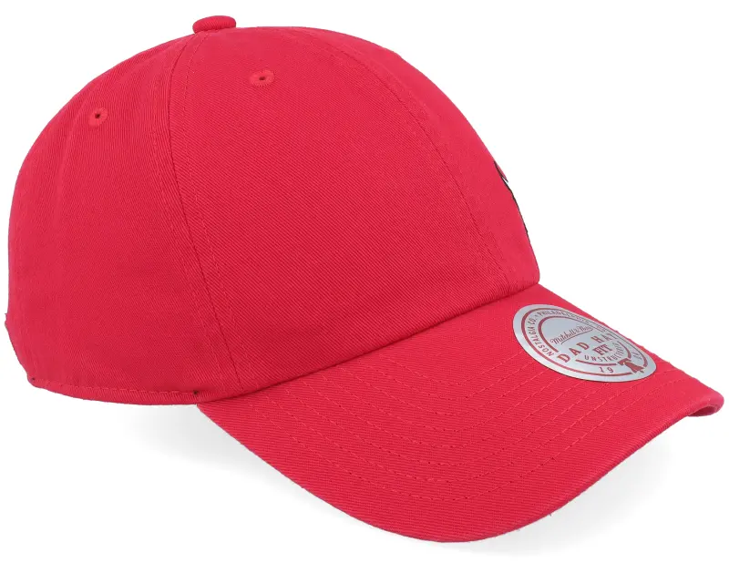 Mitchell & Ness Chicago Bulls Micro Lefty Strapback Red Dad Cap online