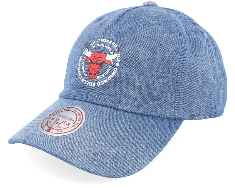 Mitchell & Ness Chicago Bulls Summer Breeze Strapback Blue Dad Cap online
