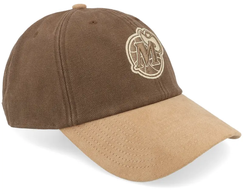 Mitchell & Ness Dallas Mavericks Lux Chain Brown Dad Cap online